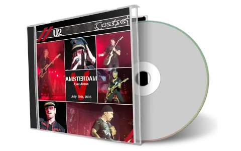 Artwork Cover of U2 2005-07-13 CD Amsterdam Audience