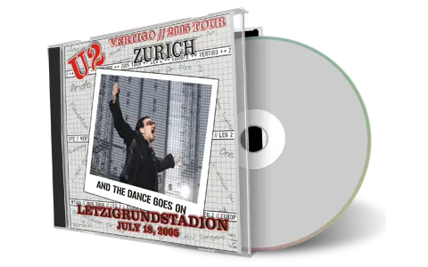 Artwork Cover of U2 2005-07-18 CD Zurich Audience