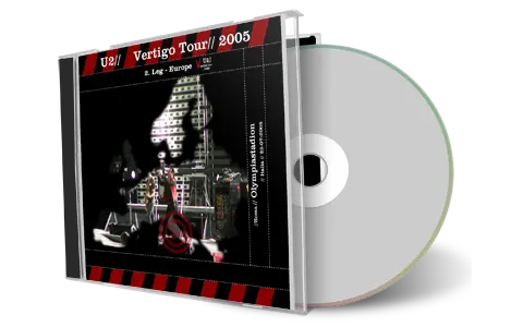 Artwork Cover of U2 2005-07-23 CD Rome Audience