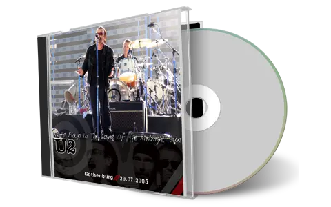 Artwork Cover of U2 2005-07-29 CD Gothenburg Audience