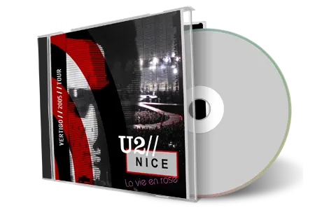 Artwork Cover of U2 2005-08-05 CD Nice Audience