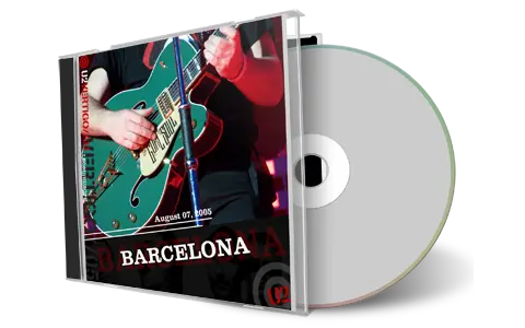 Artwork Cover of U2 2005-08-07 CD Barcelona Audience