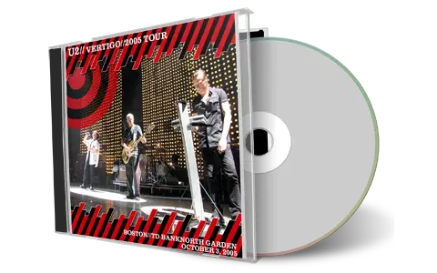 Artwork Cover of U2 2005-10-03 CD Boston Audience