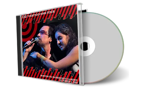 Artwork Cover of U2 2005-10-04 CD Boston Audience