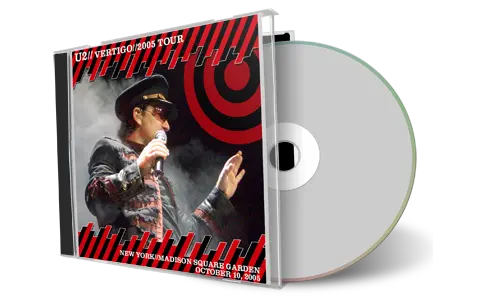 Artwork Cover of U2 2005-10-10 CD New York Audience
