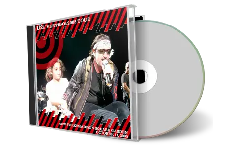 Artwork Cover of U2 2005-10-11 CD New York Audience