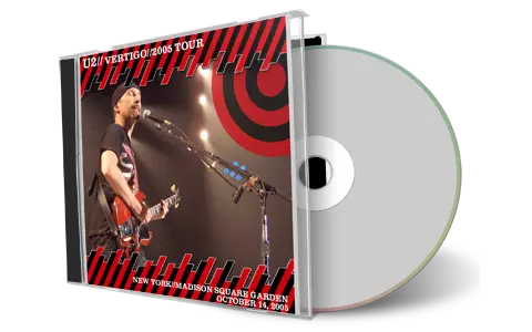 Artwork Cover of U2 2005-10-14 CD New York Audience