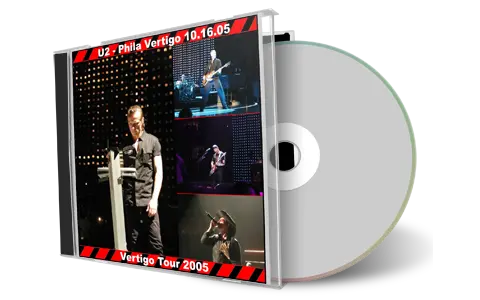 Artwork Cover of U2 2005-10-16 CD Philadelphia Audience