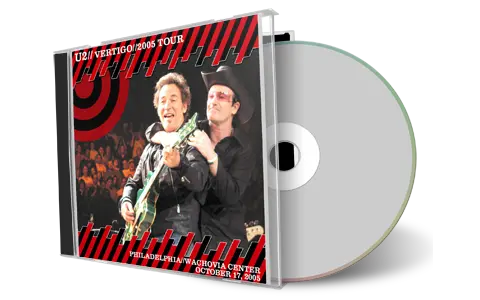 Artwork Cover of U2 2005-10-17 CD Philadelphia Audience