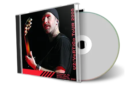Artwork Cover of U2 2005-10-22 CD Pittsburgh Audience