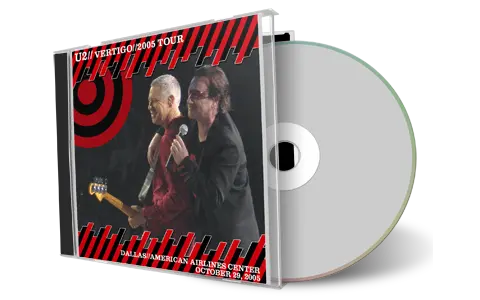 Artwork Cover of U2 2005-10-29 CD Dallas Audience