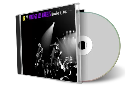 Artwork Cover of U2 2005-11-01 CD Los Angeles Audience