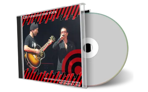 Artwork Cover of U2 2005-11-02 CD Los Angeles Audience