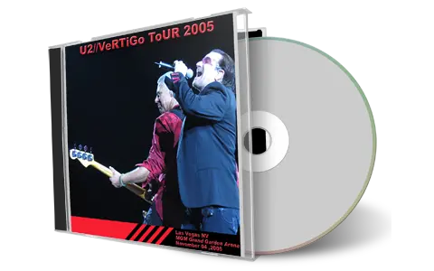 Artwork Cover of U2 2005-11-04 CD Las Vegas Audience