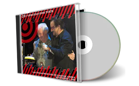 Artwork Cover of U2 2005-11-05 CD Las Vegas Audience