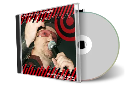 Artwork Cover of U2 2005-11-18 CD Atlanta Audience