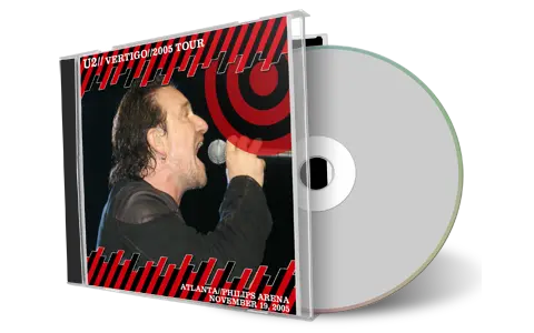 Artwork Cover of U2 2005-11-19 CD Atlanta Audience