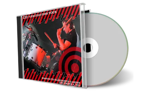 Artwork Cover of U2 2005-12-04 CD Boston Audience