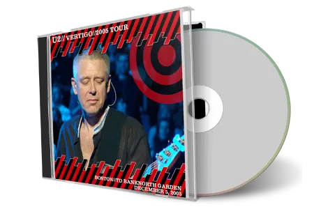 Artwork Cover of U2 2005-12-05 CD Boston Audience