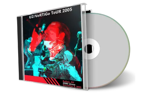 Artwork Cover of U2 2005-12-09 CD Buffalo Audience