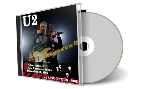 Artwork Cover of U2 2005-12-12 CD Charlotte Audience