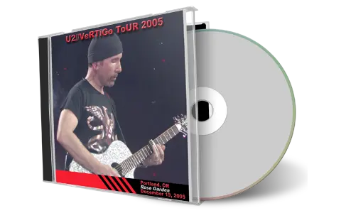 Artwork Cover of U2 2005-12-19 CD Portland Audience