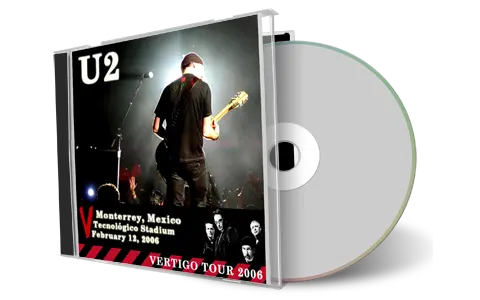 Artwork Cover of U2 2006-02-12 CD Monterrey Audience