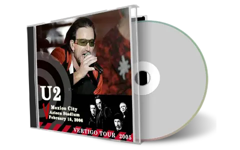 Artwork Cover of U2 2006-02-15 CD Mexico City Audience