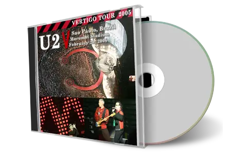 Artwork Cover of U2 2006-02-20 CD Sao Paulo Soundboard