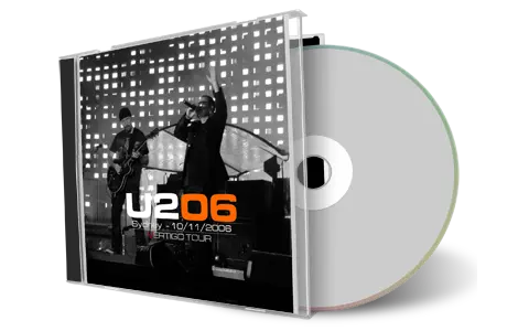 Artwork Cover of U2 2006-11-10 CD Sydney Audience