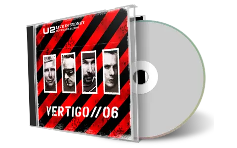 Artwork Cover of U2 2006-11-11 CD Sydney Audience