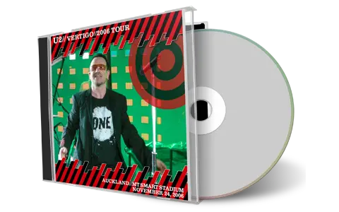 Artwork Cover of U2 2006-11-24 CD Auckland Audience