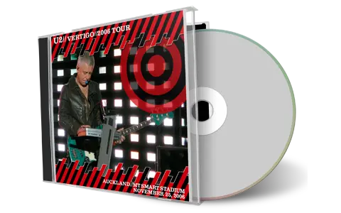 Artwork Cover of U2 2006-11-25 CD Auckland Audience