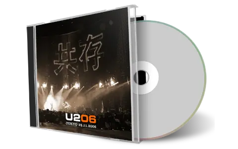 Artwork Cover of U2 2006-11-29 CD Tokyo Audience