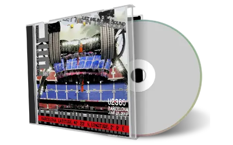 Artwork Cover of U2 2009-06-27 CD Barcelona Soundboard