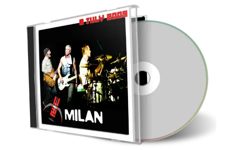 Artwork Cover of U2 2009-07-08 CD Milan Audience