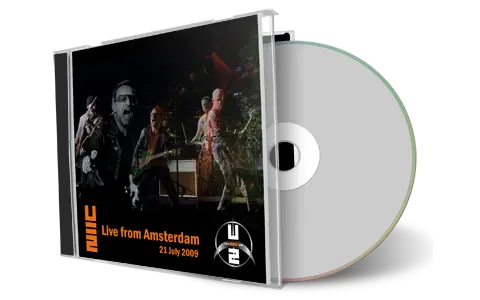 Artwork Cover of U2 2009-07-21 CD Amsterdam Audience