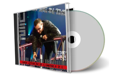 Artwork Cover of U2 2009-07-24 CD Dublin Audience