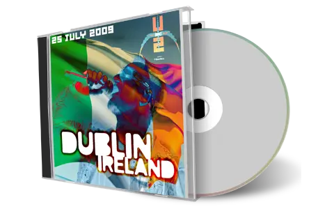 Artwork Cover of U2 2009-07-25 CD Dublin Audience