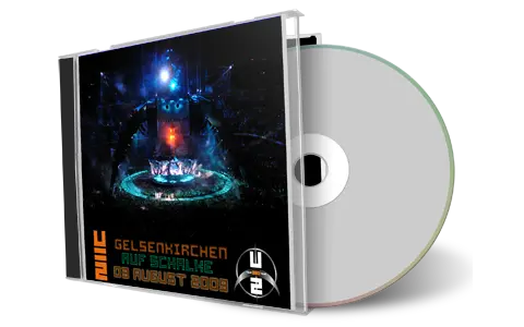 Artwork Cover of U2 2009-08-03 CD Gelsenkirchen Audience