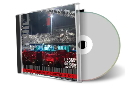 Artwork Cover of U2 2009-08-06 CD Chorzow Audience