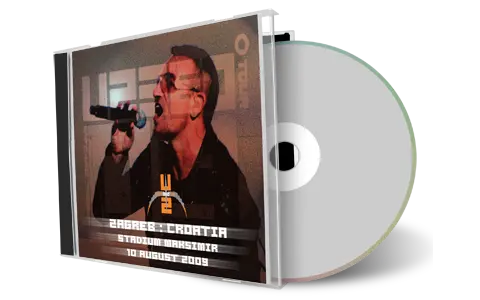 Artwork Cover of U2 2009-08-10 CD Zagreb Audience