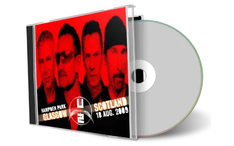 Artwork Cover of U2 2009-08-18 CD Glasgow Audience