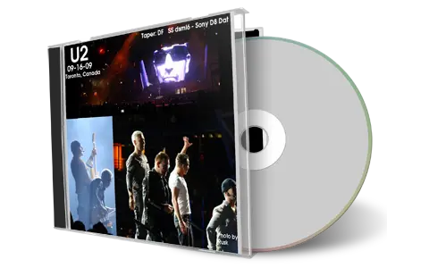 Artwork Cover of U2 2009-09-16 CD Toronto Audience