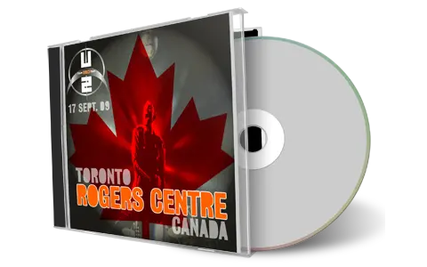 Artwork Cover of U2 2009-09-17 CD Toronto Audience