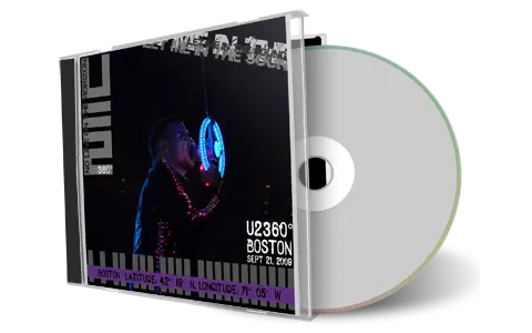 Artwork Cover of U2 2009-09-21 CD Boston Audience