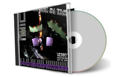 Artwork Cover of U2 2009-09-23 CD New York Audience