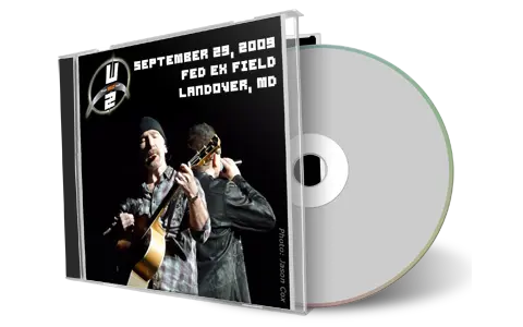 Artwork Cover of U2 2009-09-29 CD Washington Audience
