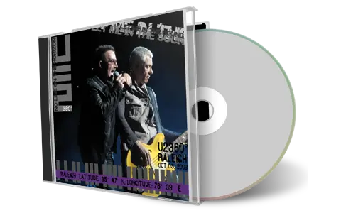 Artwork Cover of U2 2009-10-03 CD Raleigh Audience