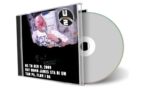 Artwork Cover of U2 2009-10-09 CD Tampa Audience